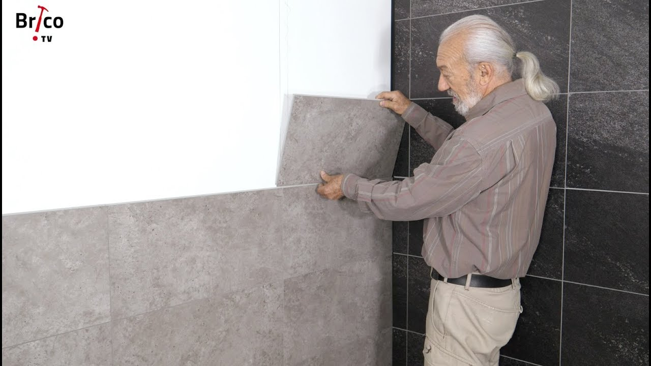 Poser Du Carrelage Mural Composite - Tuto Bricolage Avec Robert à Carrelage Mural Composite Castorama