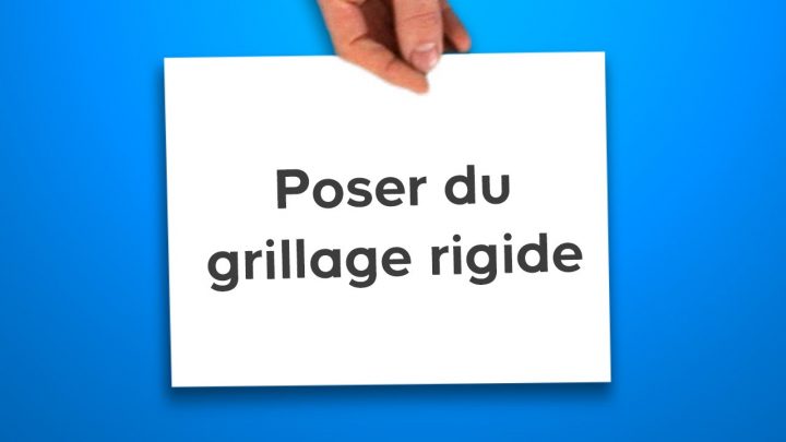 Poser Du Grillage Rigide (Castorama) encequiconcerne Grillage Rigide Castorama
