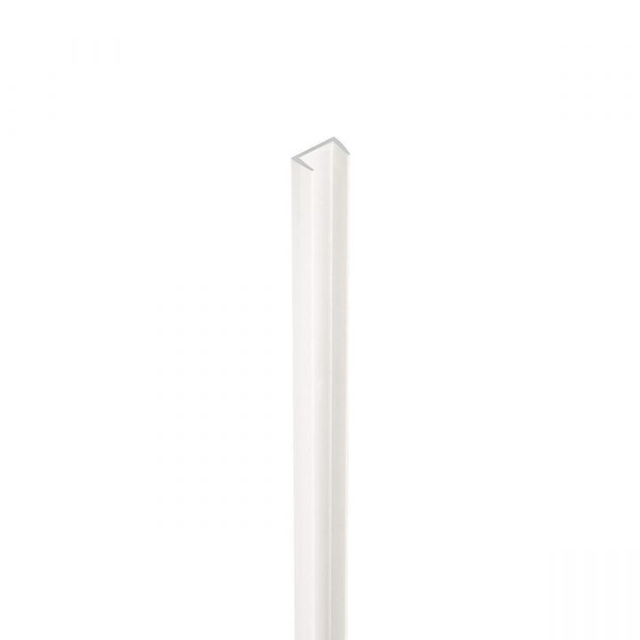 Profilo U Pvc 10X21X10X1 Mm 2,60 M Bianco à Profilo Piatto Pvc Bricoman Profilo U Pvc 10X21X10X1 Mm 2,60 M Bianco à Profilo Piatto Pvc Bricoman