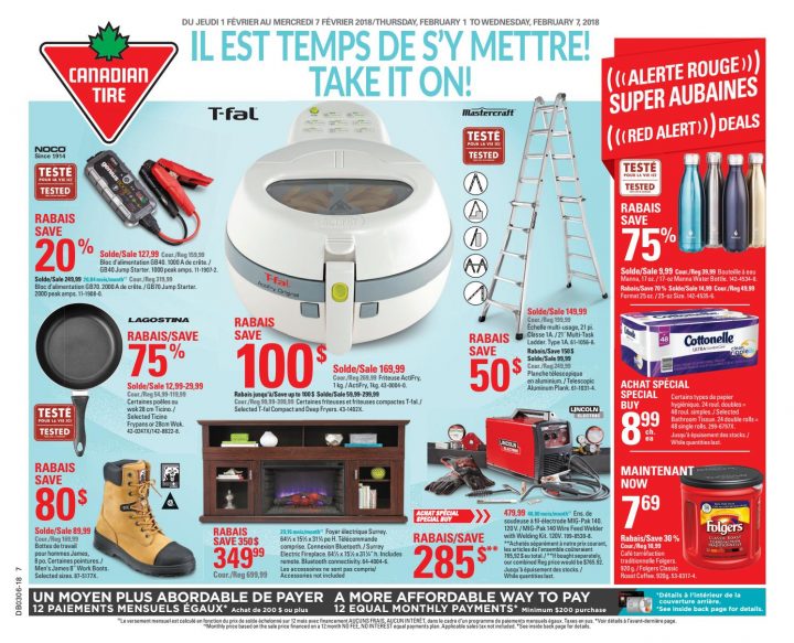 Publisac 2018 Flyer (Ctc_Wk5_Bil_7) By Salewhale – Issuu concernant Canadian Tire Robinet Cuisine