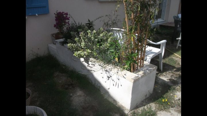 Réalisation De Bacs Et Coins Fleuris Pour Jardins Et Terrasses concernant Fabriquer Jardinière Béton Cellulaire