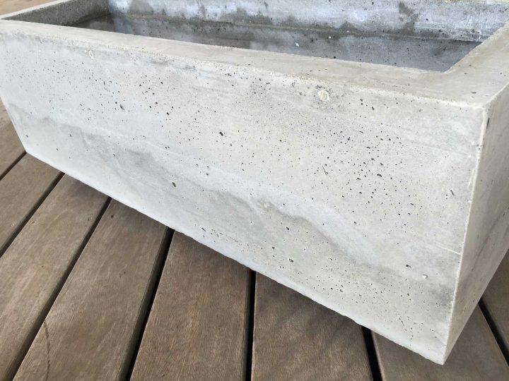 Réalisez Une Jardinière En Béton – Pour Les Makers dedans Fabriquer Jardinière Béton Cellulaire