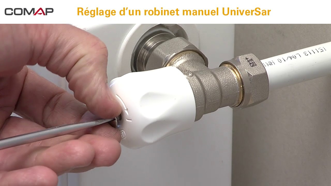 Réglage D'Un Robinet Manuel Universar encequiconcerne Changer Volant Radiateur