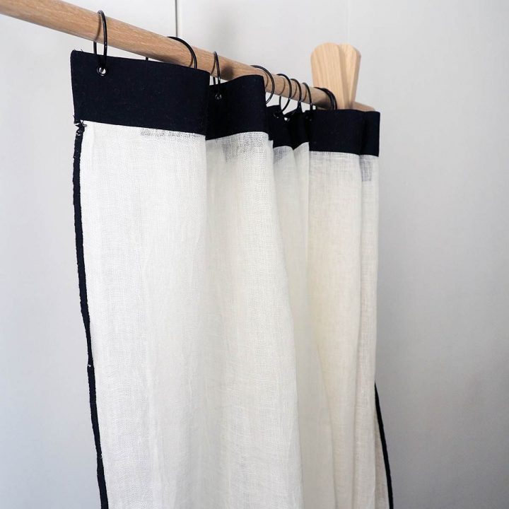 Rideau À Oeillets En Lin Bonifacio Blanc Harmony intérieur Rideaux Bonifacio Harmony