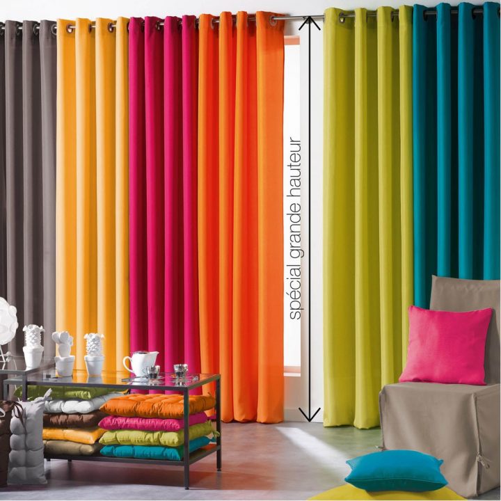 Rideau À Pattes Uni Blanc à Rideau À Patte Gifi Rideau À Pattes Uni Blanc à Rideau À Patte Gifi