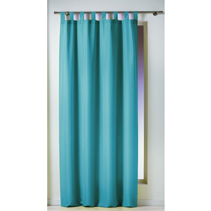 Rideau À Pattes Uni Bleu tout Rideau À Patte Gifi Rideau À Pattes Uni Bleu tout Rideau À Patte Gifi