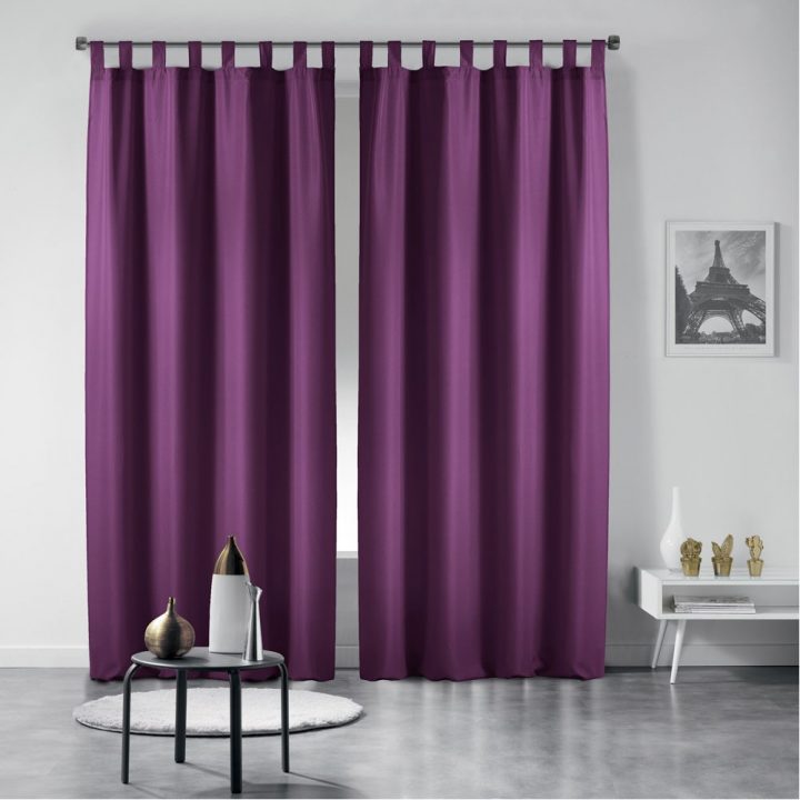 Rideau À Pattes Uni Violet Prune concernant Rideau À Patte Gifi Rideau À Pattes Uni Violet Prune concernant Rideau À Patte Gifi