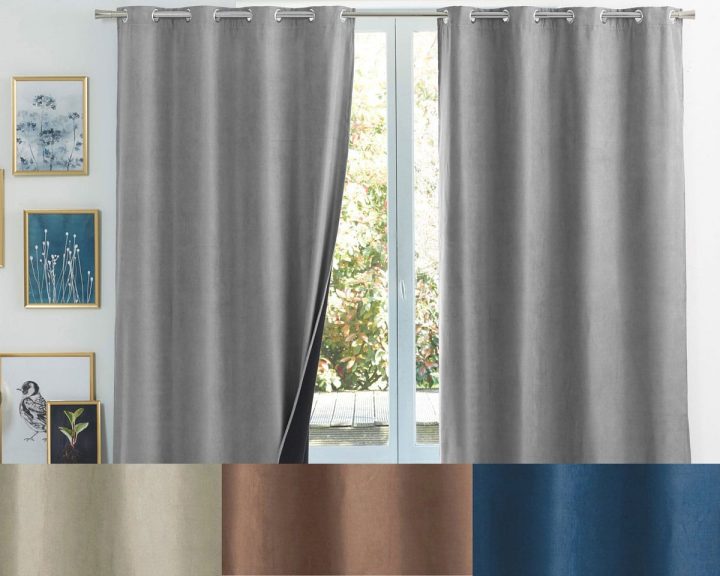 Rideau Occultant Thermique Et Phonique Suédine/Dos Polaire intérieur Rideau Occultant Velours Thermique Et Phonique Dos Polaire Rideau Occultant Thermique Et Phonique Suédine/Dos Polaire intérieur Rideau Occultant Velours Thermique Et Phonique Dos Polaire