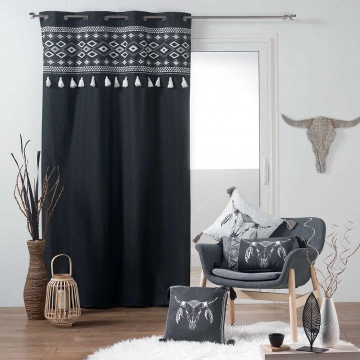 Rideau | Rideaux Noirs, Rideaux, Rideaux Oeillets dedans Rideau À Crochet Gifi Rideau | Rideaux Noirs, Rideaux, Rideaux Oeillets dedans Rideau À Crochet Gifi