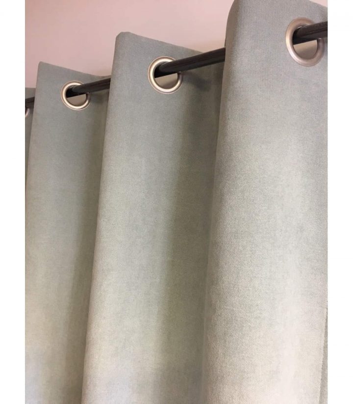 Rideau Vert D'Eau Dragée Isolant Thermique Occultant Uni pour Rideau Occultant Velours Thermique Et Phonique Dos Polaire Rideau Vert D'Eau Dragée Isolant Thermique Occultant Uni pour Rideau Occultant Velours Thermique Et Phonique Dos Polaire