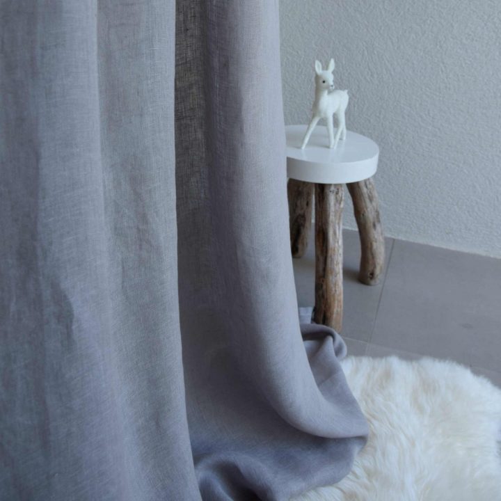 Rideau Voilage Modèle Gaze De Lin Lavé Gris tout Voilage Gaze De Lin Rideau Voilage Modèle Gaze De Lin Lavé Gris tout Voilage Gaze De Lin