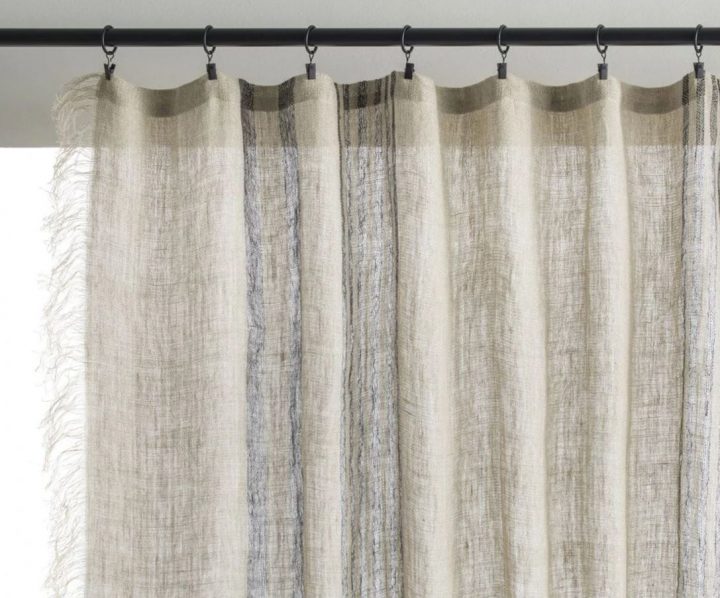 Rideaux Couleur Lin En Décoration : Les Plus Beaux Modèles concernant Voilage En Lin Naturel Rideaux Couleur Lin En Décoration : Les Plus Beaux Modèles concernant Voilage En Lin Naturel