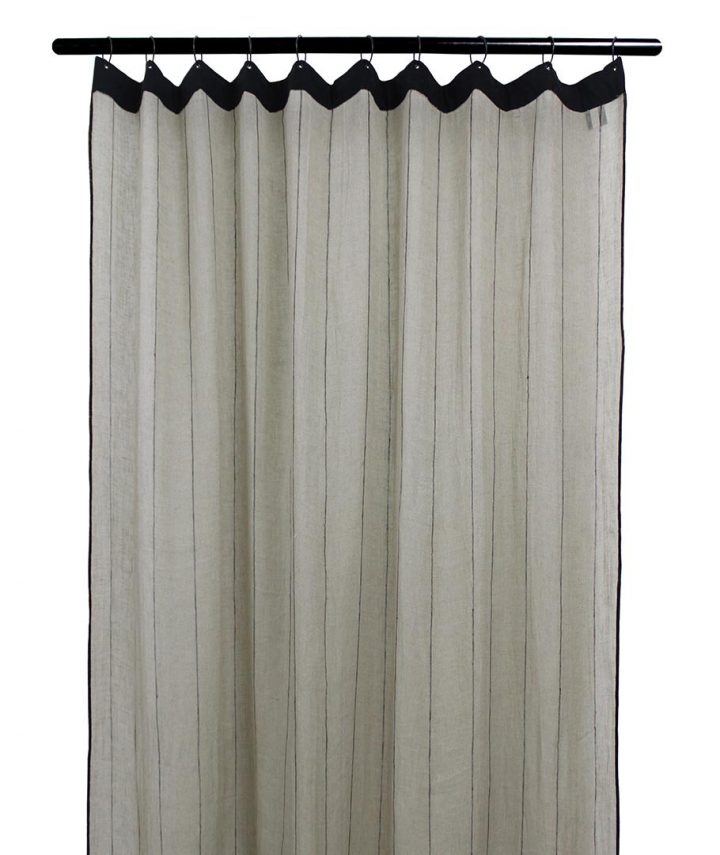 Rideaux Lin Lavé Calvi – 2 Coloris – Harmony destiné Rideaux Bonifacio Harmony