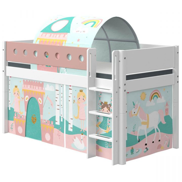 Rideaux Lit Enfant Princesse Flexa | Abitare Kids dedans Rideau De Lit Mezzanine