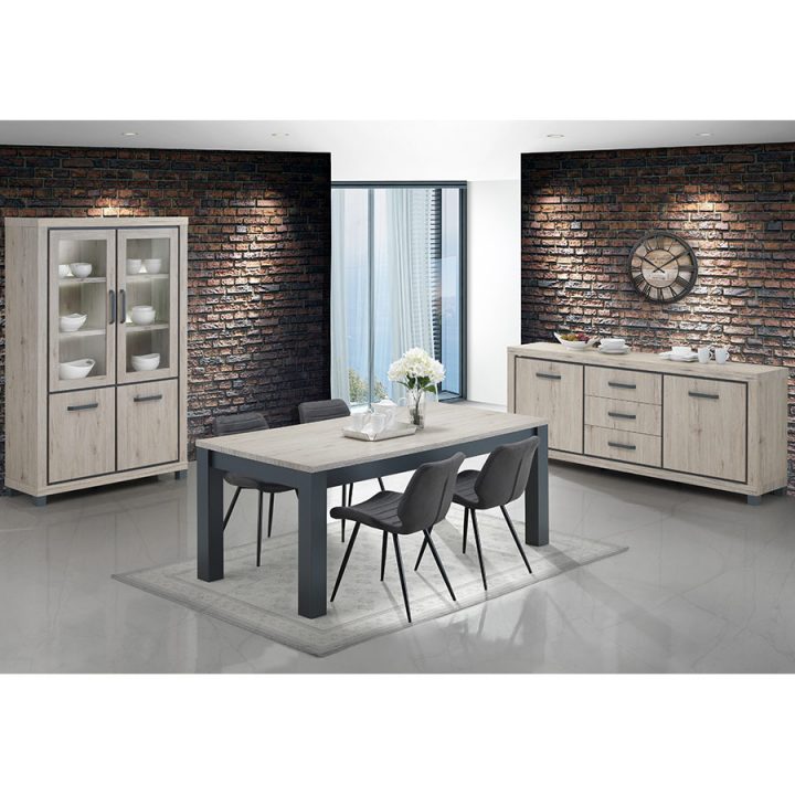 Salle A Manger Complete, Meubles En Bois, Ensemble Salle A encequiconcerne Déstockage Salle À Manger Complète