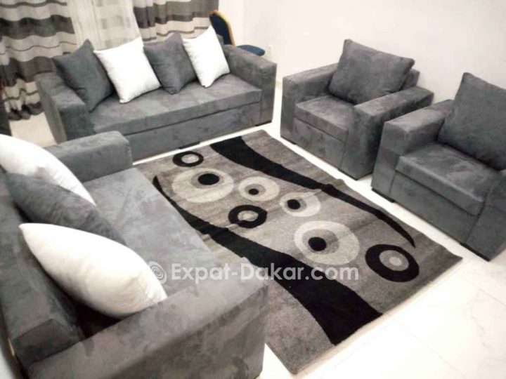 Salon 7Places Tissu serapportantà Salon 7 Places Dakar