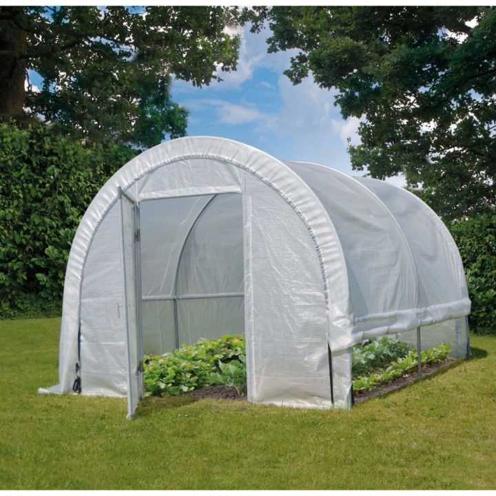 Serre Tunnel Maraîchère Edenia 12 M² – Nortene dedans Serre De Jardin 18M2 200G/M2