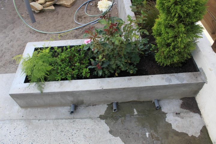 Soucis D'Étanchéité A L Intérieur D Une Jardinière Béton concernant Fabriquer Jardinière Béton Cellulaire