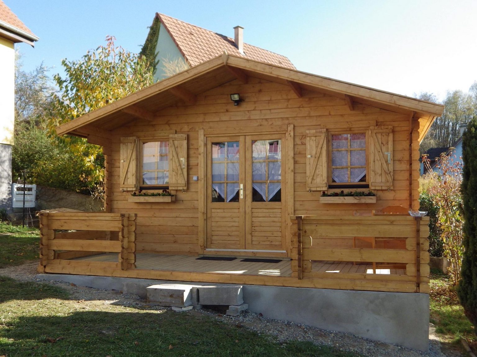 Stmb Construction, Maison De Jardin Et Chalet Habitable En Bois à Le