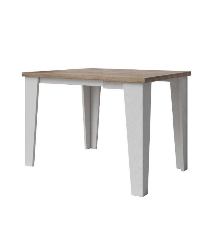 Table Basse Contemporaine Chêne Et Blanc Carrée Atlanta dedans Table Atlanta Carrée Table Basse Contemporaine Chêne Et Blanc Carrée Atlanta dedans Table Atlanta Carrée