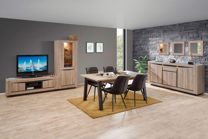 Table De Salon Nelson à Crack Meuble Salle A Manger Table De Salon Nelson à Crack Meuble Salle A Manger