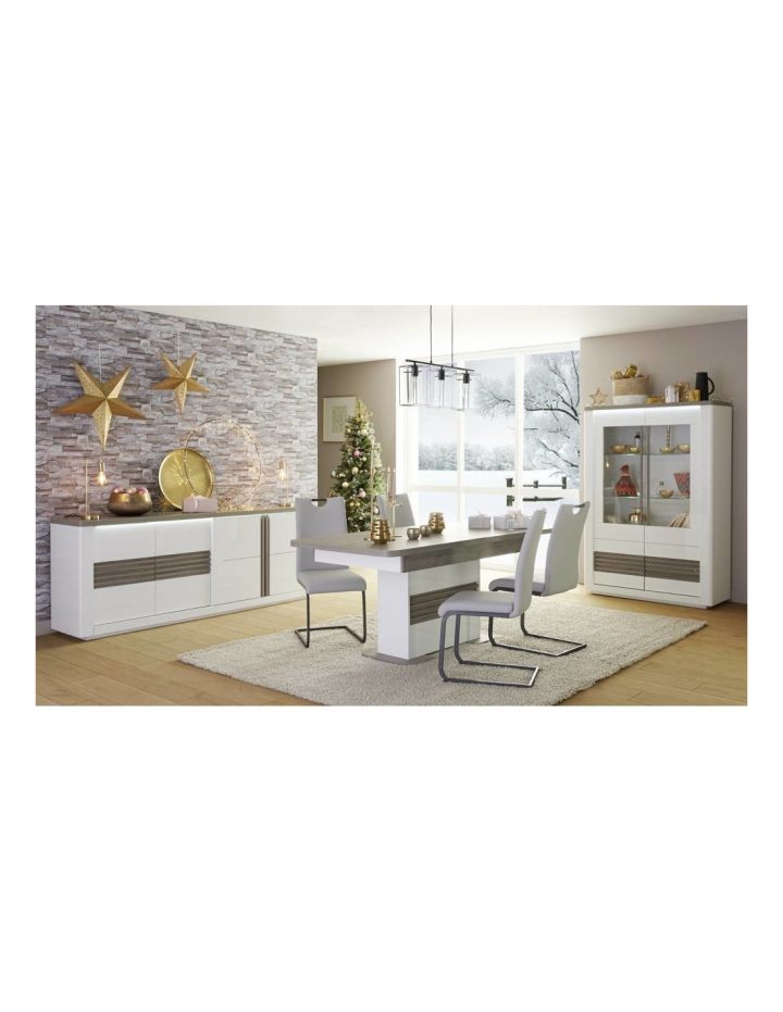 Table L180+ All Vertigo Blanc/Chêne Gris – Table But tout Salle À Manger Vertigo Table L180+ All Vertigo Blanc/Chêne Gris – Table But tout Salle À Manger Vertigo