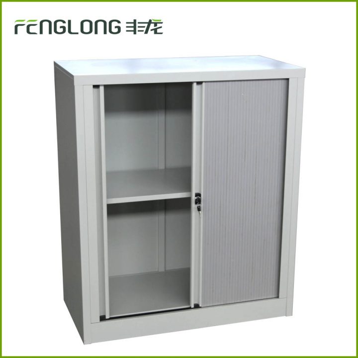 Tambour Porte Classeur Bureau Ikea Meubles En Métal Armoire encequiconcerne Classeur À Rideaux Ikea