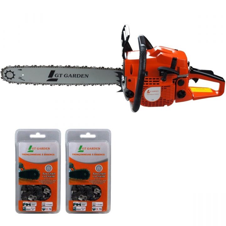 Tronçonneuse Thermique 58 Cm3, 3.5 Cv, Guide 50 Cm, 2 Chaînes tout Gt Garden Tronçonneuse Élagueuse Thermique 25 Cm3, 1.2 Cv, Guide 26 Cm Tronçonneuse Thermique 58 Cm3, 3.5 Cv, Guide 50 Cm, 2 Chaînes tout Gt Garden Tronçonneuse Élagueuse Thermique 25 Cm3, 1.2 Cv, Guide 26 Cm