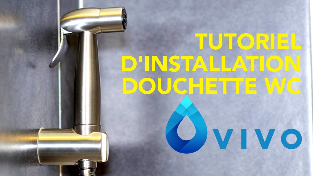 Tutoriel D'Installation Douchette Wc Vivo - Kit Hygiène Complet serapportantà Douchette Toilette Castorama