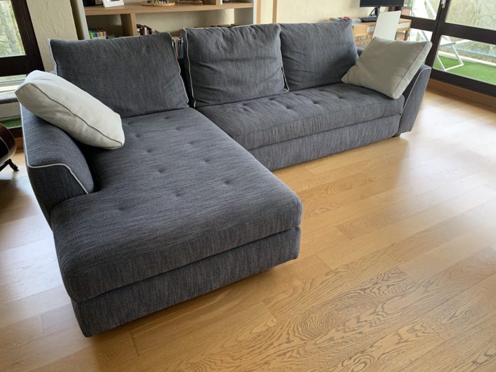 Twist Ajourée Croute De Cuir Roche Bobois Roche & Bobois encequiconcerne Chaise Ava Roche Bobois Occasion