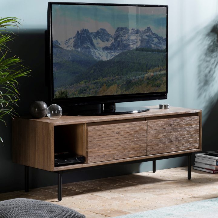 meuble tv rangement bois