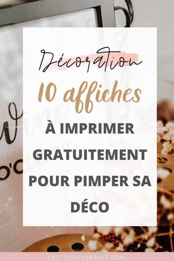 10 Affiches À Imprimer Gratuitement Pour Pimper Votre destiné Affiche Wc À Imprimer Gratuit