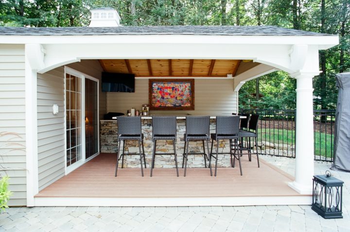 12' X 24' Governor'S Pool House, Simsbury, Ct: The Barn Yard tout Pool House Composite