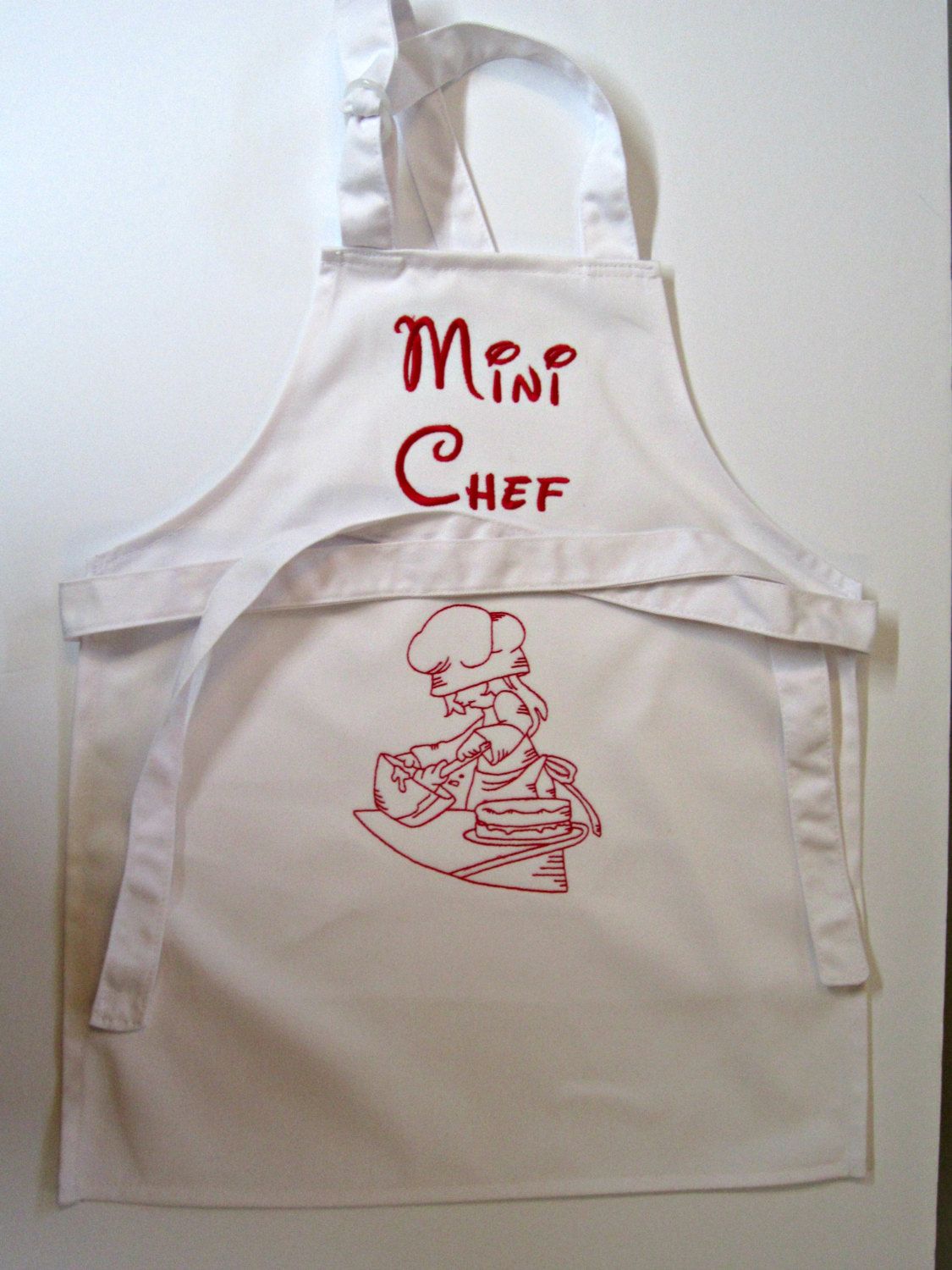 tablier de cuisine pour petite fille personnalisé