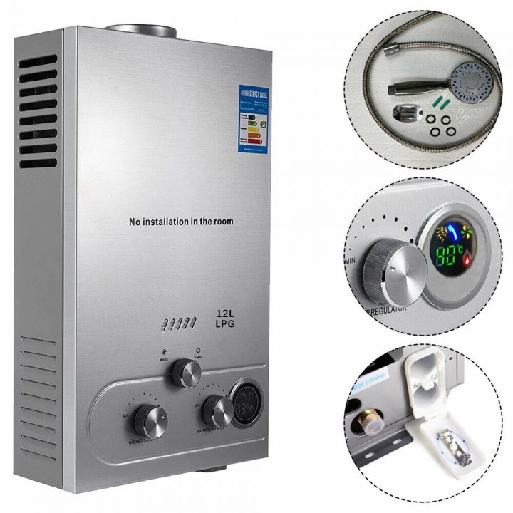 8L/12L/18L Instant Hot Water Heater Tankless Lpg Propane Gas Boiler Shower Kit à Haobang 8L/12L/18L Instant Hot Water Heater Tankless Lpg Propane Gas Boiler Shower Kit à Haobang
