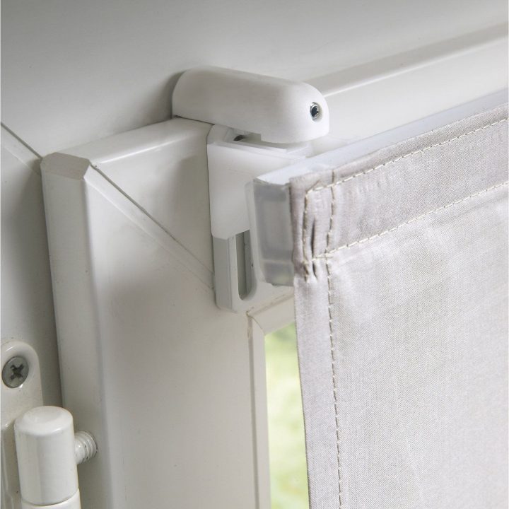 Accroche Store | Lot De 2 Supports Fixation Sans Perçage concernant Tube Pvc Transparent Leroy Merlin