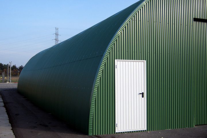 Acheter Un Hangar Demi-Lune – Hangars Demi-Lune | Interloods avec Abri Tôle Ondulée Cintrée