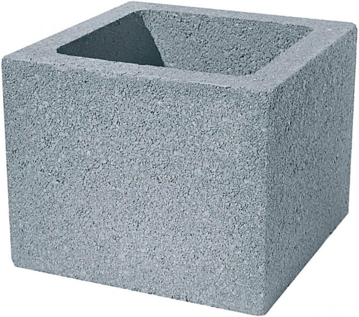 Alkern – Pilier À Enduire Evene Gris 40X40X19 Cm | Point.p dedans Boisseau Béton 40X40