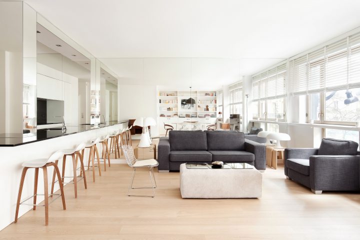 Amenager Salon Cuisine 25M2 Beau Amenager Cuisine Ouverte destiné Salon Séjour/Cuisine 30M2