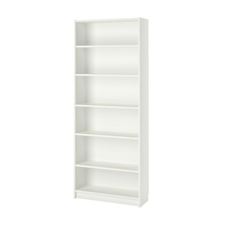 Billy Bibliothèque – Blanc 80X28X202 Cm dedans Ikea Billy Demi-Étagère
