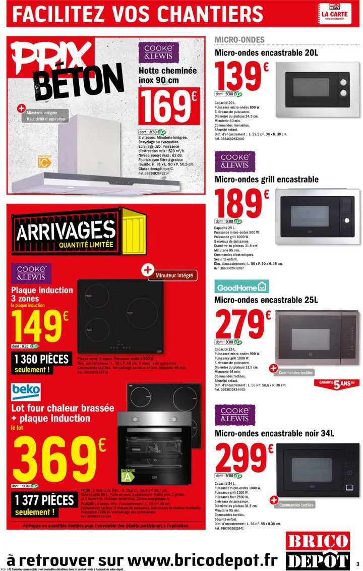 Brico Dépôt Catalogue Actuel 07.02 – 27.02.2020 [3 destiné Meuble Four Et Micro Onde Encastrable Brico Depot