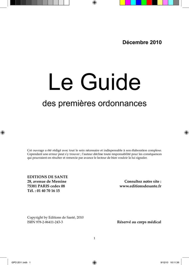 Calaméo – Guide Des Premieres Ordonnances intérieur Ketoderm Douche