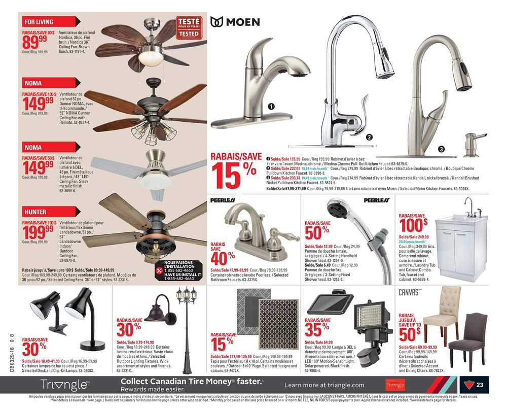 Canadian Tire (Qc) Flyer July 12 To 18 Canada à Ventilateur Plafond Canadian Tire Canadian Tire (Qc) Flyer July 12 To 18 Canada à Ventilateur Plafond Canadian Tire