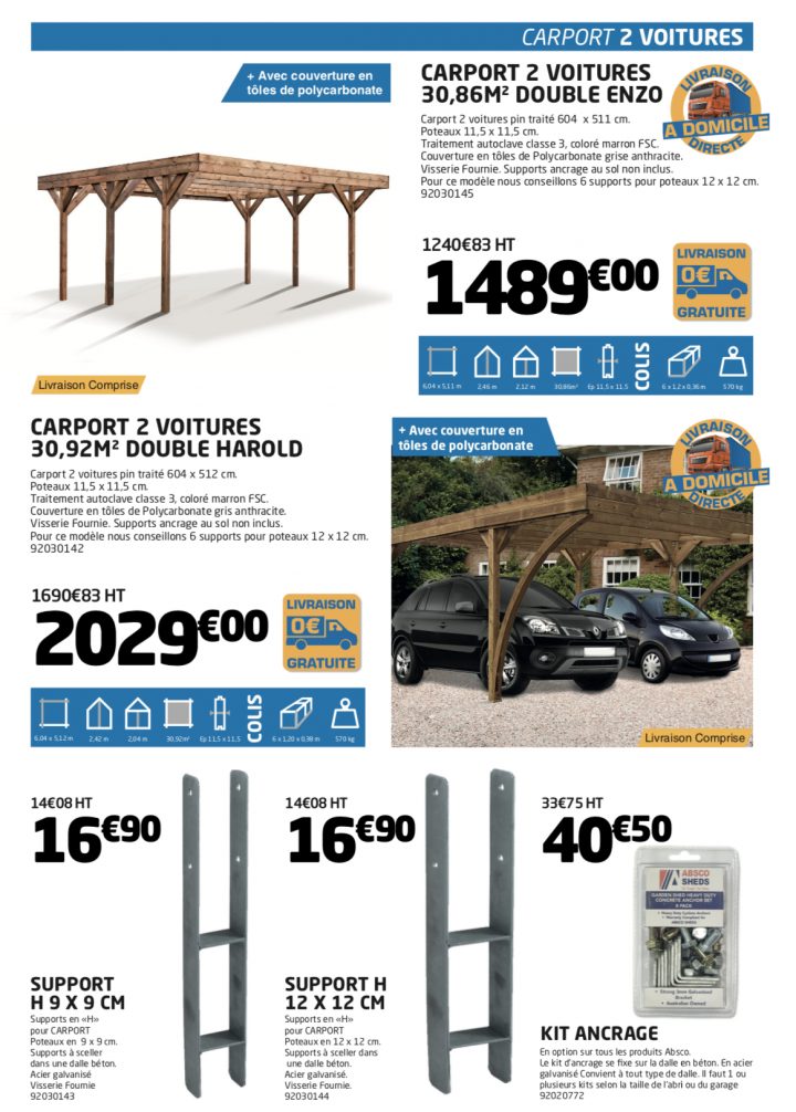 Carport Jardin | Abri De Jardin, Aménagement Extérieur encequiconcerne Abri De Jardin Brico Cash