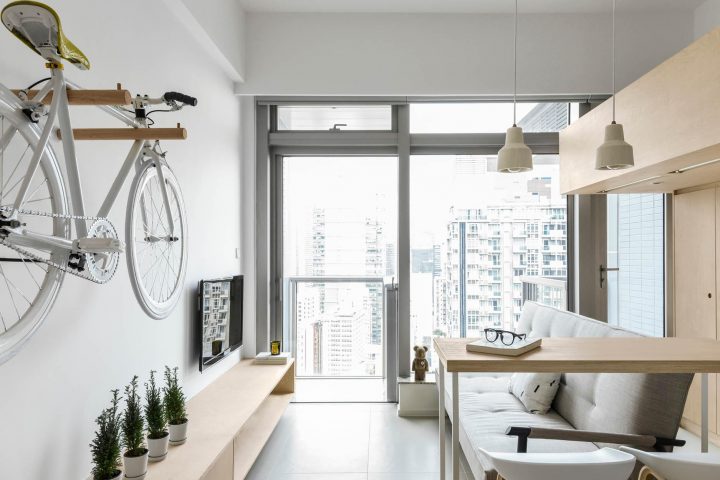 Ce Petit Appartement De 30M2 À Hong Kong Est Un Exemple De à Aménagement Petit Appartement30M2
