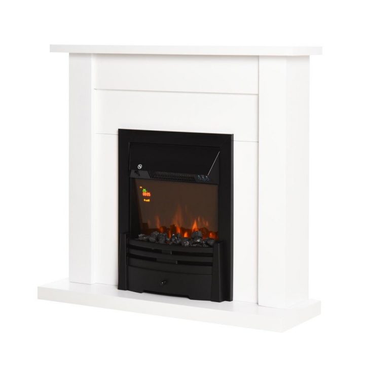 Cheminée Électrique Design Contemporain Xl 2000 W Effet Flammes Led  Minuterie Température Luminosité Réglables Télécommande Fournie Blanc à Cheminée Électrique Gifi Avis