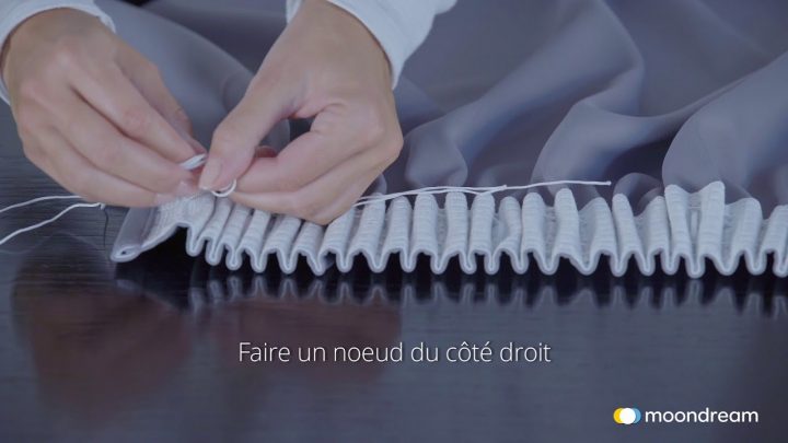 Comment Accrocher Un Rideau À Galon Fronceur ? pour Voilage Galon Fronceur Ikea