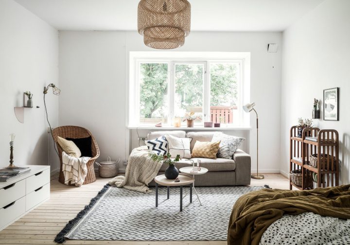 Comment Aménager Son Studio ? – Elle Décoration à Aménagement Petit Appartement30M2