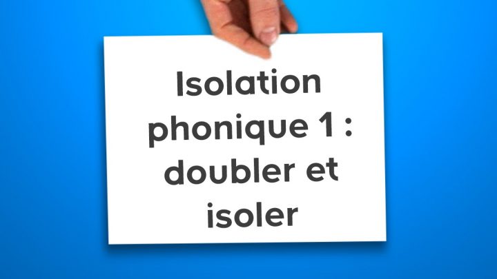 Comment Isoler Phoniquement Une Cloison | Isolation Et intérieur Castorama Rideau Phonique