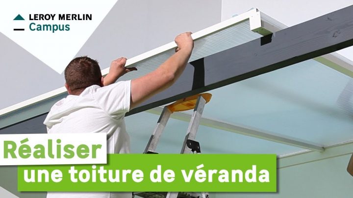 Comment Réaliser Une Toiture De Véranda ? Leroy Merlin destiné Plaque Plastique Transparent Castorama